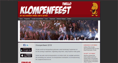 Desktop Screenshot of klompenfeest.nl